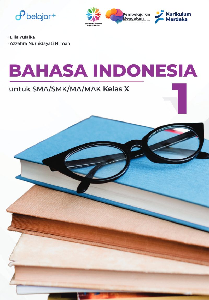 Sampul buku Bahasa Indonesia 10